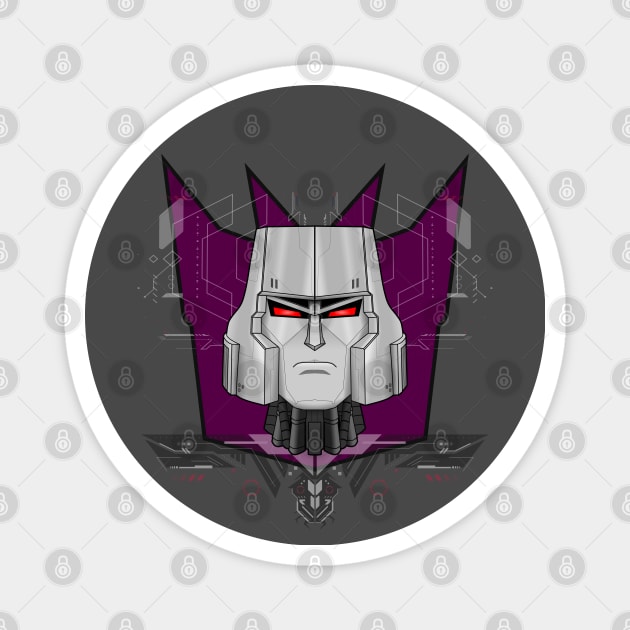 Megatron Bust Magnet by RongWay